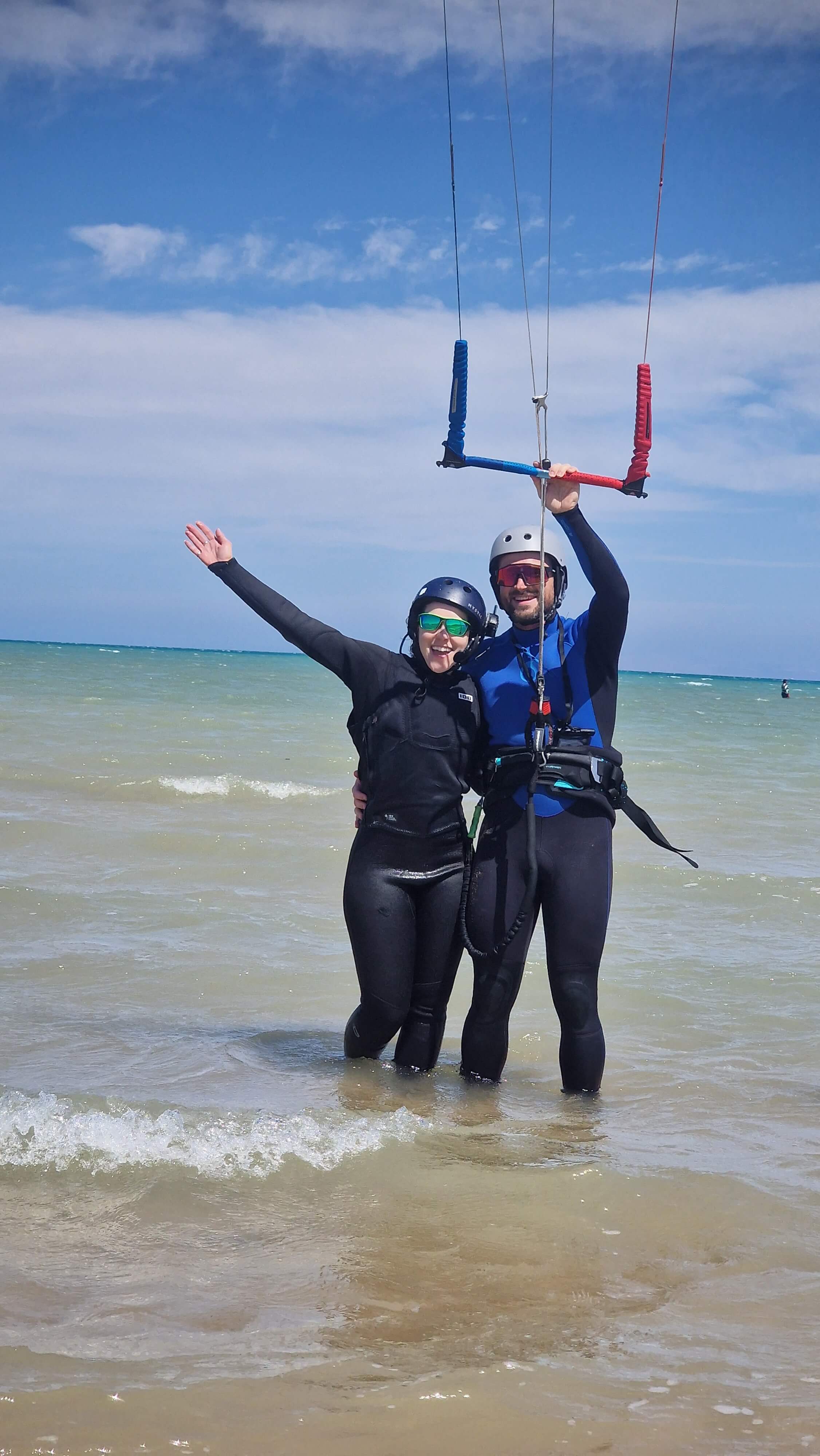 Kitesurfing progression 2