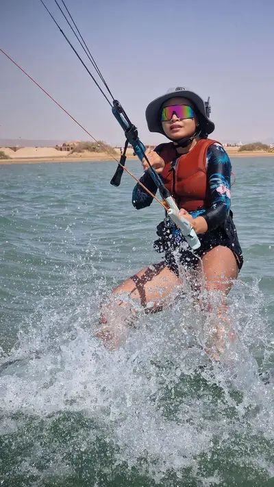 Kitesurfing lesson in El Gouna